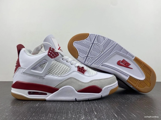 DR5415-160 Retro Jordan 4 Pine SB Red 1116